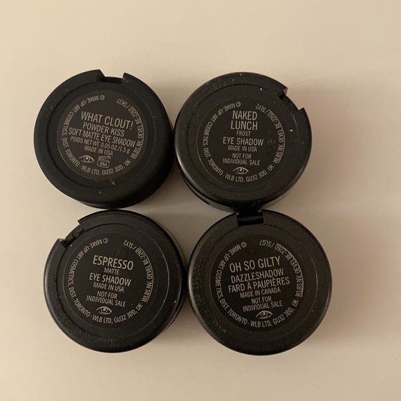 Mac eye bundle brand new, unused - 5 x eyeshadows, 1 x eyeliner - Picture 3 of 6
